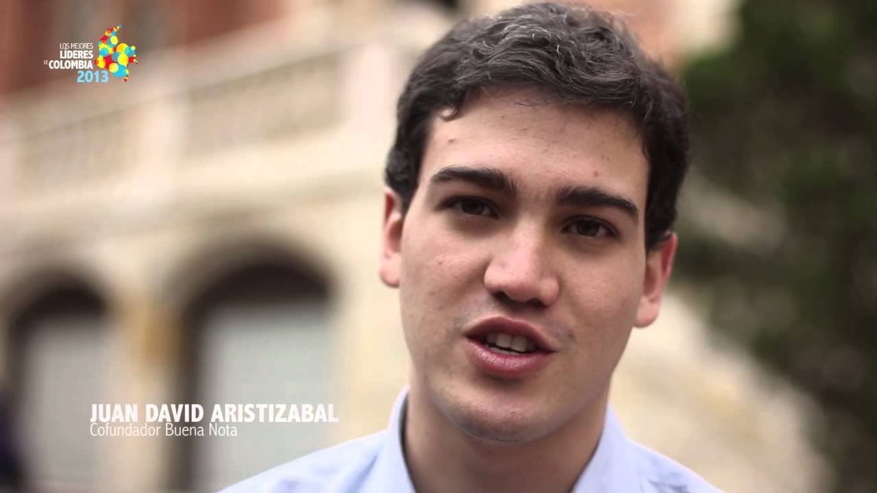 Juan David Aristizabal, nominado al premio Mejores Líderes de Colombia 2013